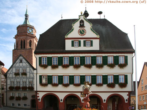 Rathaus von Weil der Stadt
